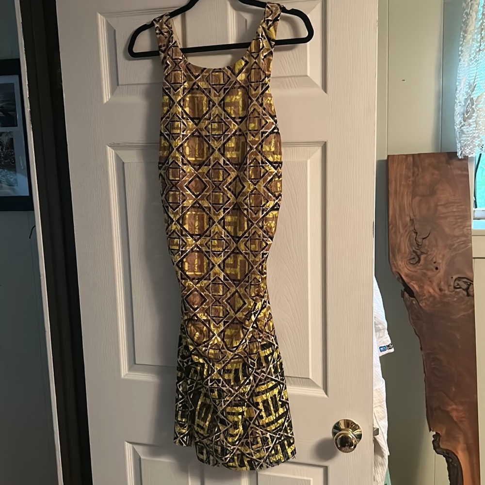 Phoebe couture fully lined sexy dress